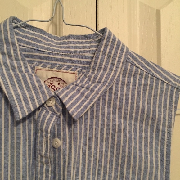 Long striped button up - Picture 2 of 6